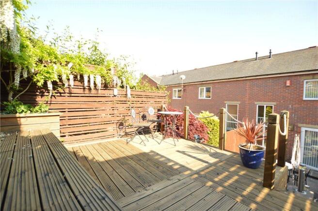 Decked Patio Area