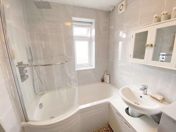 The Fully-tiled Bathroom