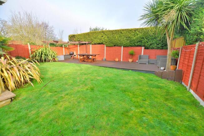 Rear garden