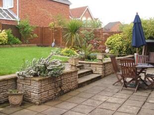 REAR GARDEN & PATIO