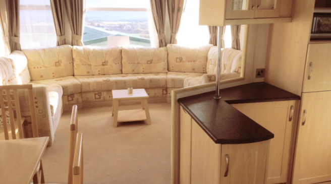 Spacious Lounge And Kitchen Area Inside The Carnab