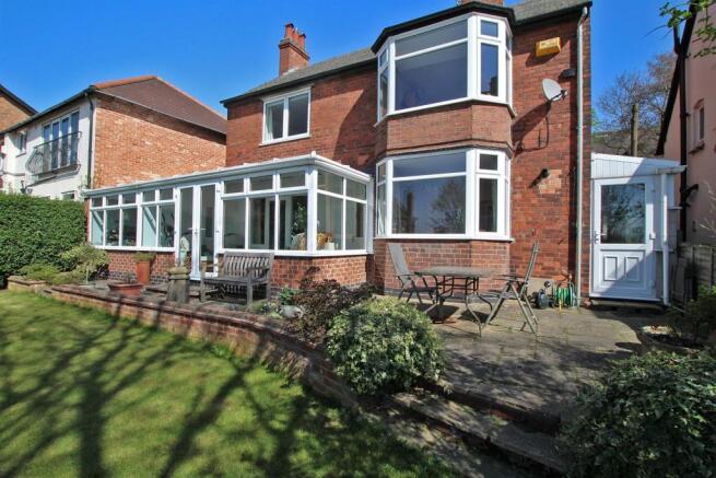 Rear garden