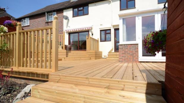 Decking Area 2