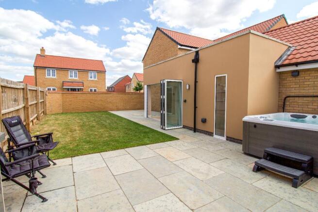 Rear garden