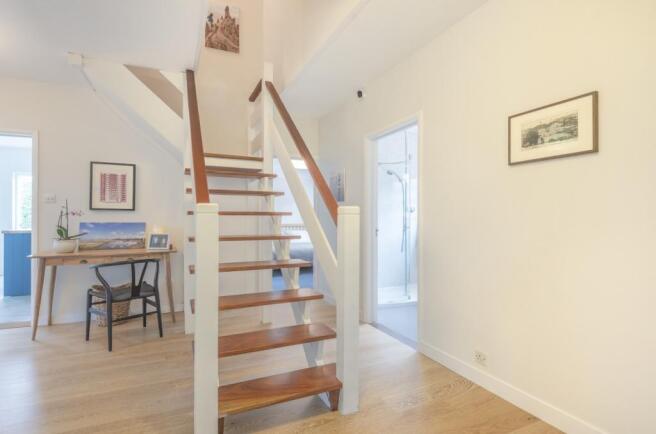 hallway + stairs