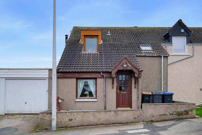 3-bed semi-detached on 49 School Crescent, Newburgh, Ellon, AB41 6BH, £140,000