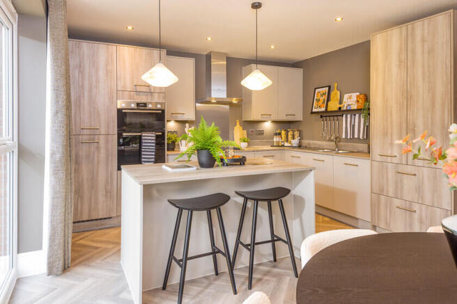 Kitchen in the Oxford Lifestyle