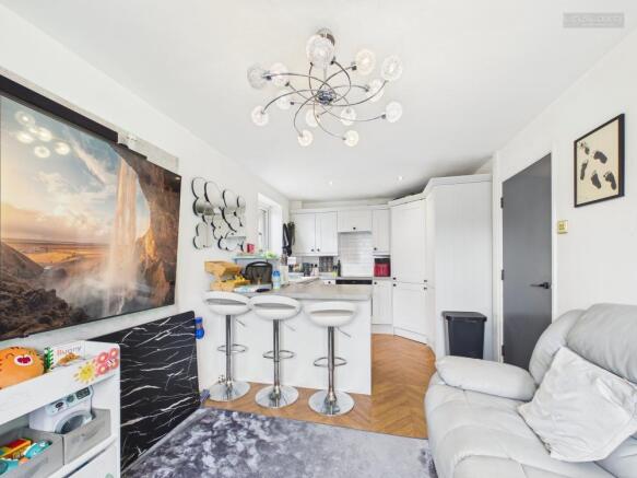 Living/Kitchen/Dining Area