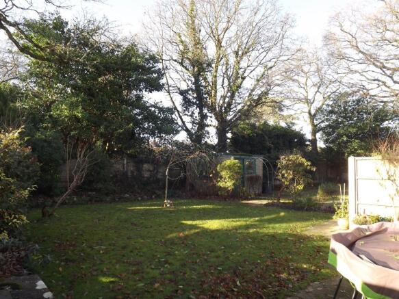 Rear garden