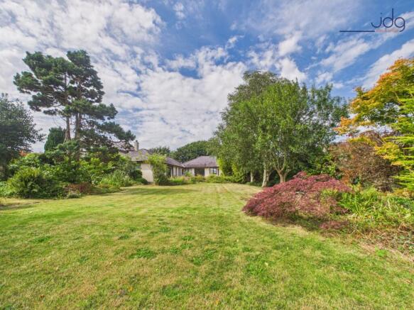 Landscaped Gardens Surrounding the Home