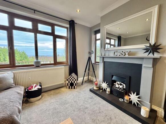 Fireplace & Lounge View