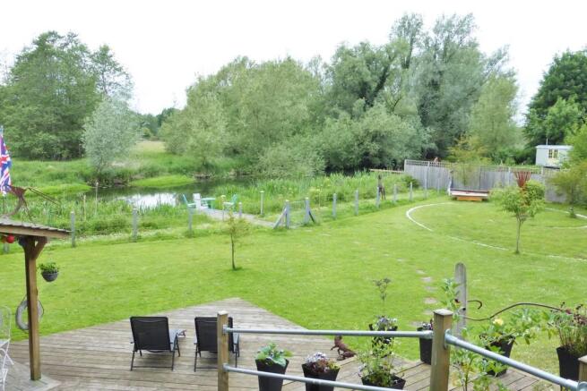 Deck and garden w...