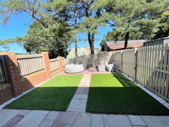 Rear garden