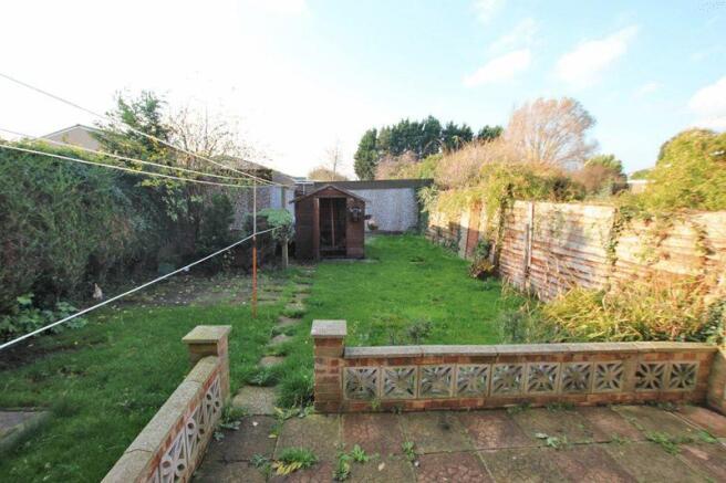 Rear garden