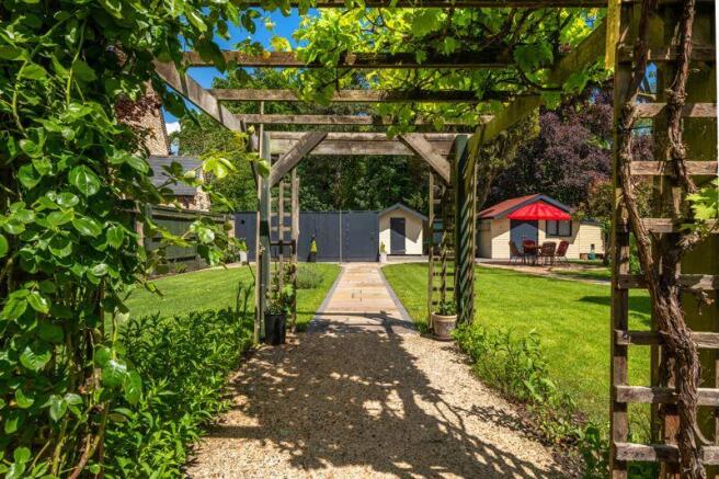 Rear garden