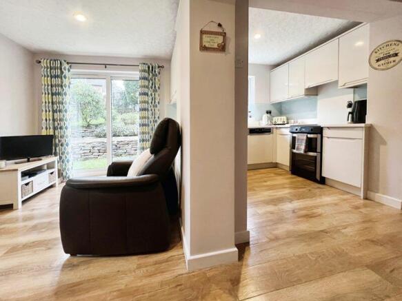 Family Room and Kitchen