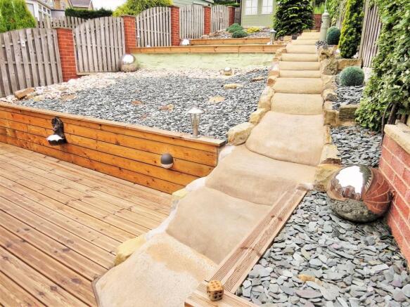 Rear garden