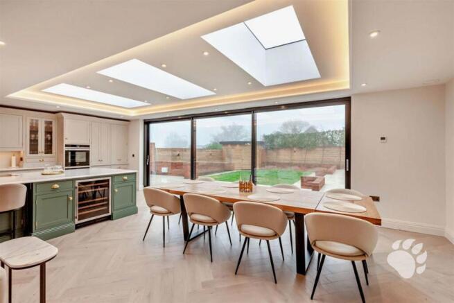 Kitchen/Living/Dining Area