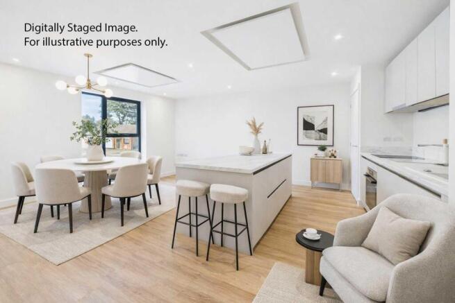 CContemporary Open-Plan Living