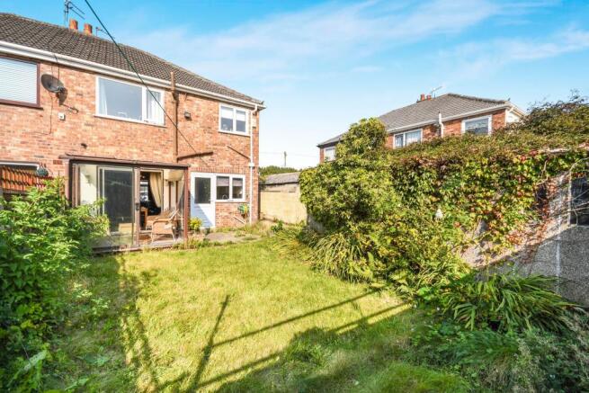 Rear garden