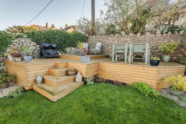 Rear garden