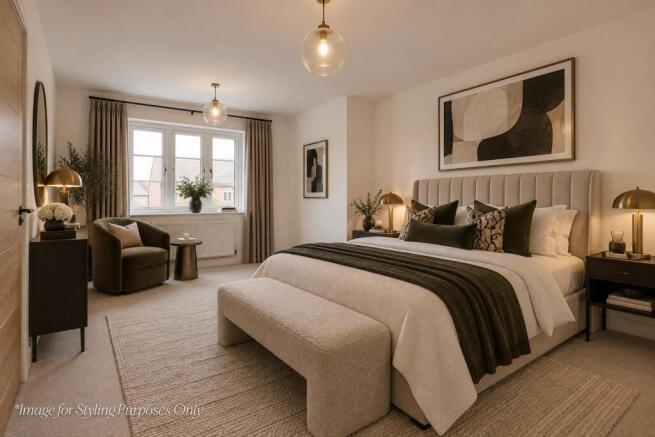 Master Bedroom CGI