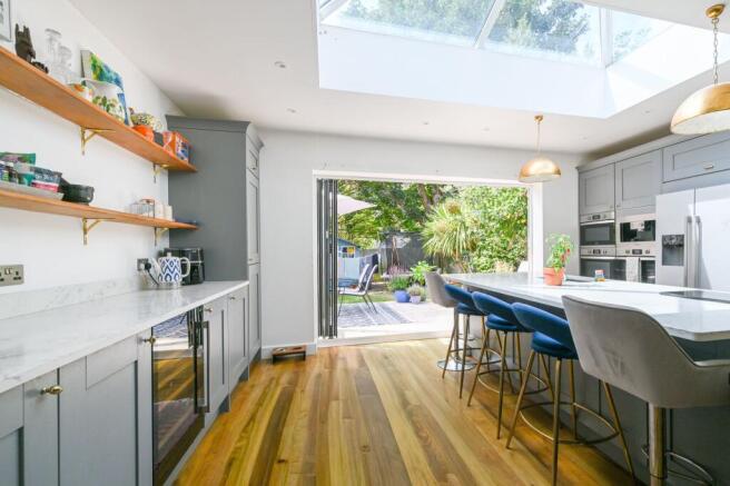 Open Planned Living Area - Impressive Kitchen