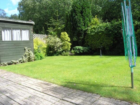 Rear garden