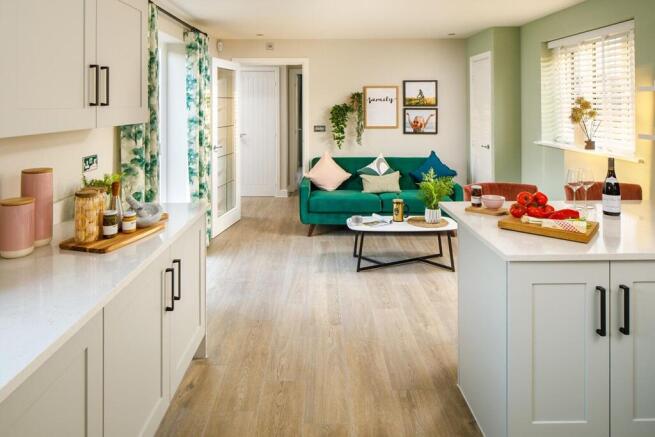 The kitchen/family area is the hub of this family home