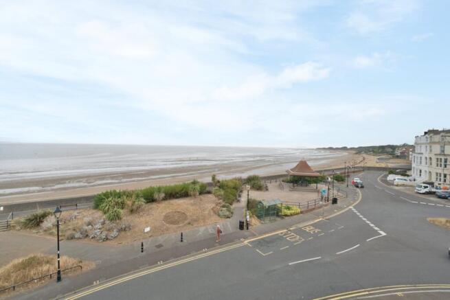 Sea views to front