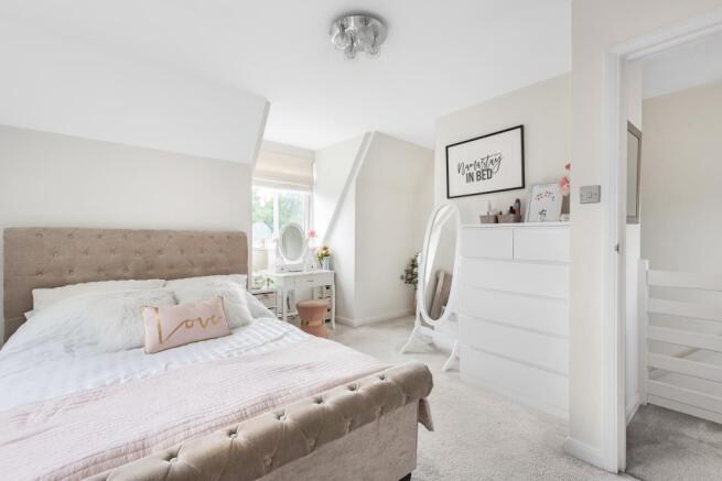 Bedroom One with Views Over Lowndes Park