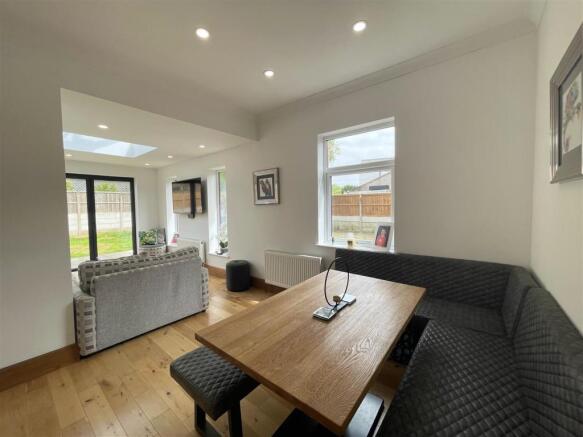 Open plan kitchen