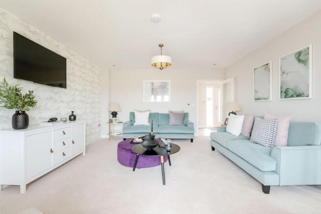 The lounge is a spacious and welcoming space for the whole family