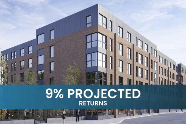 1-bed flat on 9% Projected Returns | Fox & Foundry, Liverpool – Stunning Manhattan 1 Bed with City Views, £190,000