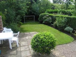 Rear garden