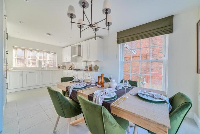 Show Home Kitchen Dining Room