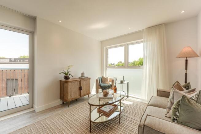 Kew Bridge Rise, Apartment 105, Wren House, 2-Bedroom, Living