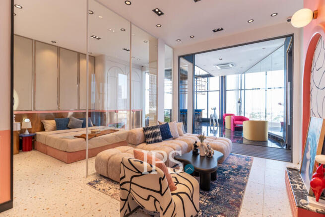 1 Bedroom Duplex Condo For Sale - Type LMNOP Time Square 8 Condominium - Near Russian Market, Phnom Penh