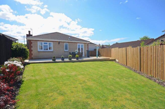 Rear garden