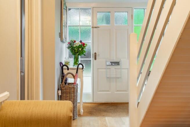 Spacious hallway