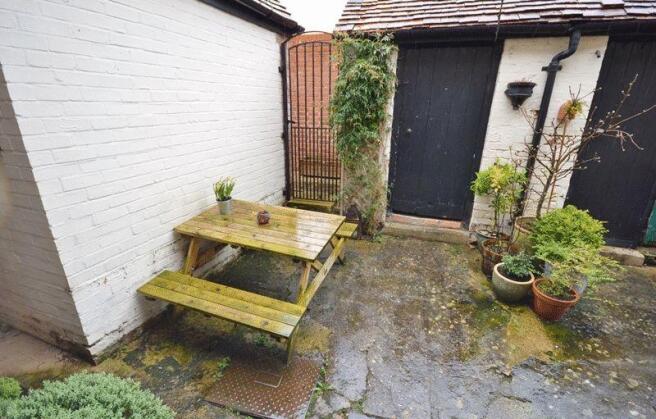 Rear Courtyard