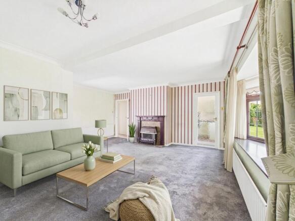 Lounge Dining Room (Virtually Furnished)