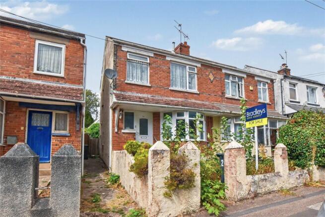 2-bed semi-detached on Brooklands Road, Exmouth, Devon, £260,000