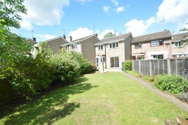 Rear of property