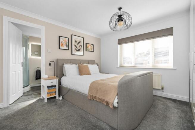 Bedroom 3 and view of the stunning ensuite