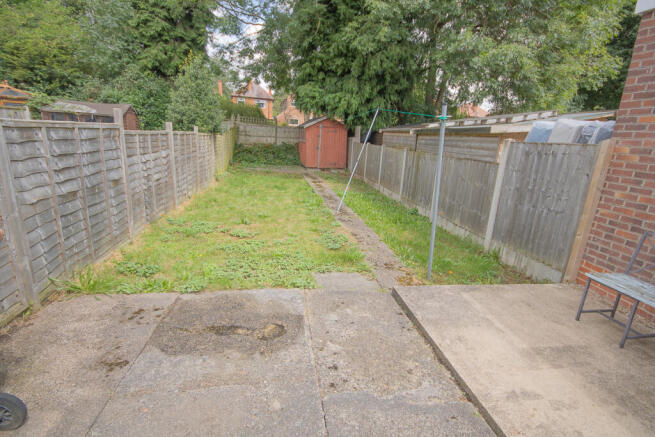 Rear garden
