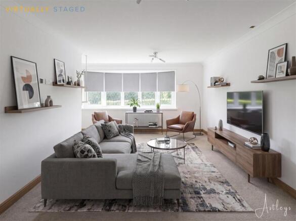 Lounge Virtual Staging