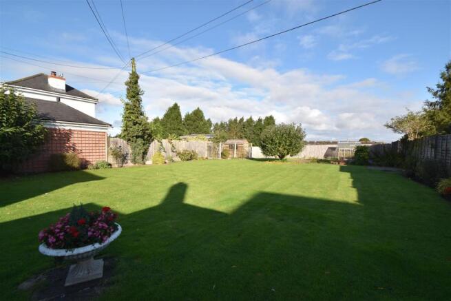 Rear of Property