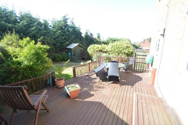 Rear garden