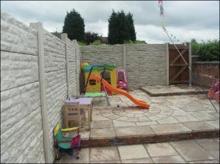 Rear garden